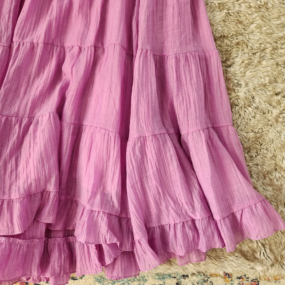 Free People Last Dance Maxi Dress In Crushed Violet Women's‎